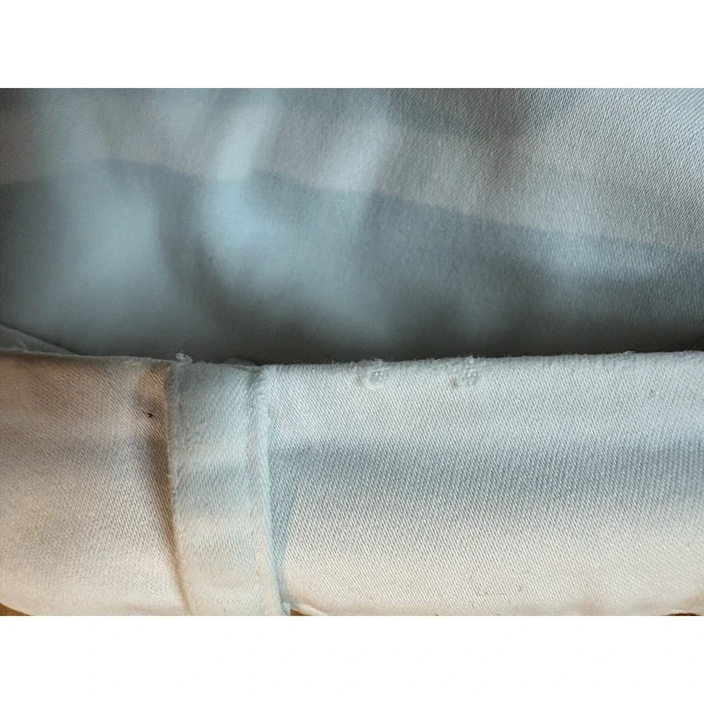 Lauren Ralph Lauren Womens White Straight Leg Pants Cotton Blend Size 4